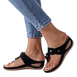 ★ Sommer Sandalen ist leicht zu reinigen, bequem, atmungsaktiv, langlebig und waschbar und bietet perfekten Halt und Komfort für Ihre Füße. ★ Ruhiger gehen, stundenlang stehen, ohne sich müde, verspannt oder unausgeglichen zu fühlen, diese Damensandalen bieten den perfekten Halt für den Fuß. ★ Geeignet für alle Arten von Outfits, einschließlich Wandern, Reisen, Einkaufen, Arbeiten, Partys, Clubs, Strände, Alltag, Urlaub.