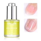 Gellen Nail Cuticle Oil for Growth and Strength, Natural Keratin Vitamin E Nail Growth Oil, Organic Cuticle Nails Serum for Hydrating, Nourishing, Strengthening, Repairing