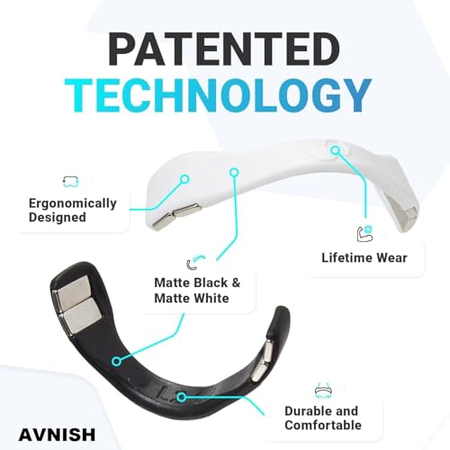 Image of AVNISH Breathing Nasal Strip Starter Kit 15 Count - Boost Oxygen Intake, Reduce Snoring, Improve Sleep Quality - Sweat Resistant, Skin Safe Nasal Strips - Extra Strength Snoring Solution