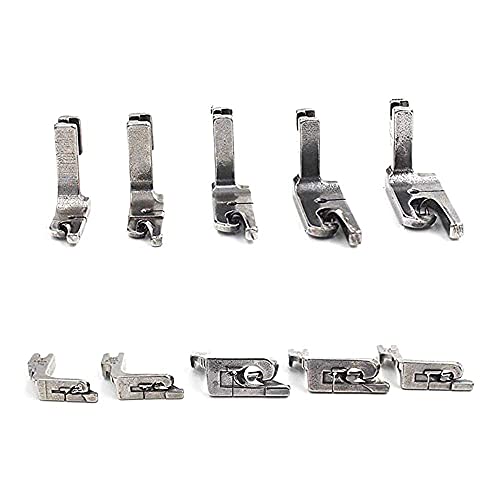 Pie para Máquina de Coser LNKA Set 5 Piezas 1/16" a 1/4"