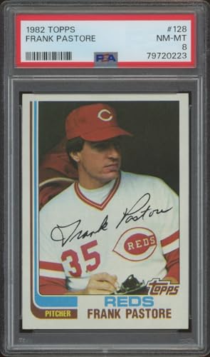 1982 Topps Frank Pastore #128 (PSA 8)