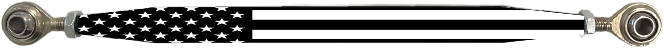 Kustom Cycle Parts Black and White American Flag Shift Linkage Compatible with Harley Davidson Motorcycles Touring Street Glide Road Glide Road King Electra Glide Ultra. Custom Made in the USA