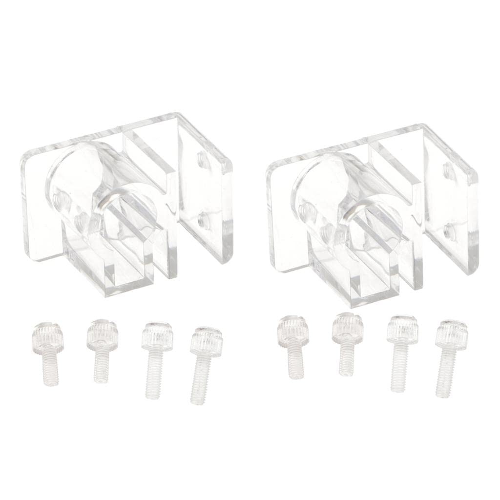 Creations 2Pcs Acrylic Aquarium Pipe Clip Holder to Fix 12mm/16mm Inflow Outflow TubePet Supplies|Fish & Aquariums| Fish & Aquarium Supplies-image-30