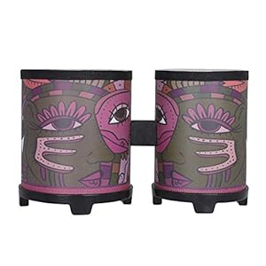 MagiDeal Bongo Drumset voor volwassenen kinderen beginners – 1 set 4″ en 5″ percussie – natuurlijke huid esdoorn Body Shell