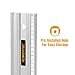 POWERTEC 24, 38 & 50 Inch Machinist Aluminum Straight Edges, for Checking Surface Warp, Marking/Scribing Lines - Used w/Feeler Gauges for Automotive Repairs, Cylinder Head Checks (71720V)