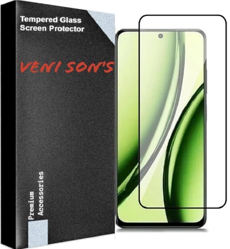 Image of VENI SON'S Scratch And Tear Resistant, Crystal Clear Edge to Edge Tempered Glass Screen Protector Guard Compatible With Vivo Y500i