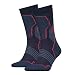 Head Unisex Hiking Crew Socks (2 Pack), Calze da trekking adulto, Rosa/Blu, 35-38 confezione 2