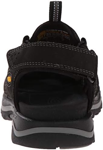 KEEN - Men's Rialto Sandal for the Outdoors, Black/Gargoyle, 7 M US | Image 2