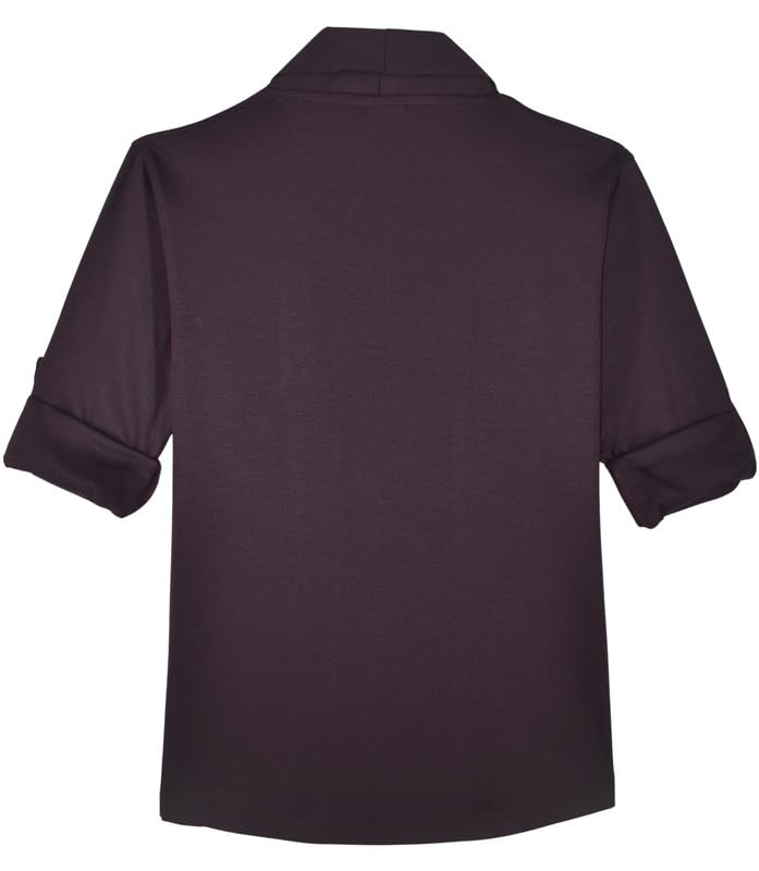 Image of Boys Full Sleeves Solid Shrug and T-Shirt