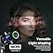 Bussi MG06 Max Bowens Mount Optical Snoot with 40 Gobos, 36° Optical Lens Spotlight Snoot Photography Video Shape Light Studio (Profoto Mount)