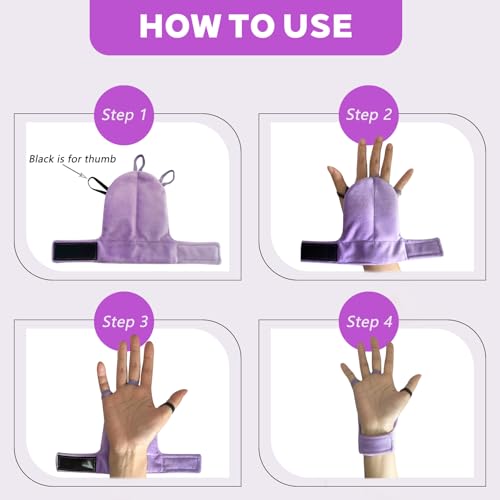 Gants lestés pour les tremblements et support de main réglable