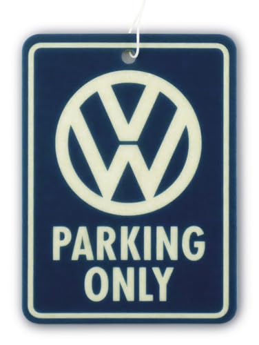 Image of BRISA VW Collection - VW Logo Car Air Fresheners, 2-Pack | Volkswagen Car Air Fresheners, 2-Pack, Long-Lasting Scent for Camping, Home Use, Parking Only, Fresh /Blue