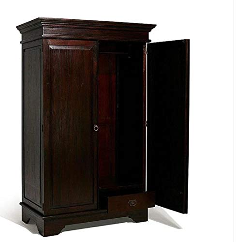 Image of Sheesham Solid Wood Cubex Storage Wardrobe