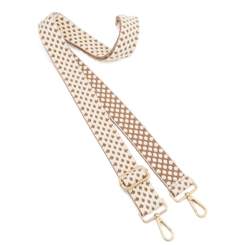 Image of ZOOEASS Wide Shoulder Strap Adjustable Replacement Belt Guitar Style Crossbody Bag Handbag Strap Multicolor Canvas Straps(Wide:1.5in)(Color36)