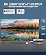 LUIRSAY Lightnning HDMI Adapter, [MFi Zertifizierung] HDMI Lightnning Adapter 1080P Video Audio Sync Screen Converter für iPhone iPad, kompatibel mit TV/HDTV/Monitor/Projektor