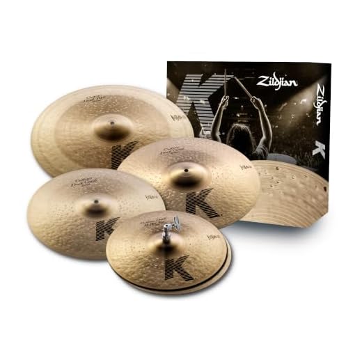 Zildjian K Custom Dark 4-Piece Cymbal Pack