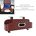 ElevateIQ Car Back Seat Organizer Plastic with Cup Holder, Multifunctional Storage Box, Headrest Tissue Box Cover for Car Travel Accessories (Brown)
