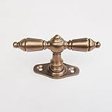 Jugendstil Gründerzeit Fenstergriff Olive Gründerzeit Jugendstil Messing antik #1a-A