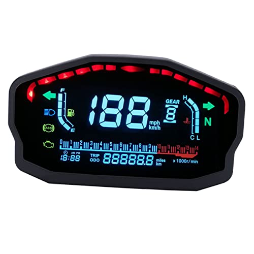 Odómetro de motocicleta digital Mikinona para solucionar fallos de lectura