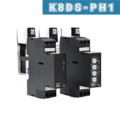 Relais phase-loss K8AK-PM2 triphasé pour éviter les surchauffes moteur - 4