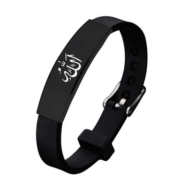 See full amazon price history chart for Shiv Jagdamba Personalized Silicone Pin Buckle Stainless Steel ALLAH letter Bracelet Fashion Jewelry Can Engravable Bracelet For Men And Women Shiv Jagdamba Personalized Silicone Pin Buckle Stainless Steel ALLAH letter Bracelet Fashion Jewelry Can Engravable Bracelet For Men And Women (B0BRWLVF4S) Amazon Price History, Amazon Price Tracker