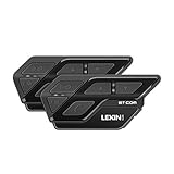【Interkommunikation zwischen 2 Personen】 Sicher und praktisch. Durch LEXIN ET COM Bluetooth Kommunikationsystem können Sie bei Motorradfahren mit dem Sozius oder Mitfahrer sprechen. Die weiteste Reichweite erreicht 1200 Metern.Im Intercom-Status können Sie jederzeit über ET COM Kommunikationsgerät mit Ihrem Partner sprechen, ohne irgendeine Taste zu drücken. Nach voller Aufladung kann die Gesprächszeit 12 Stunden dauern.