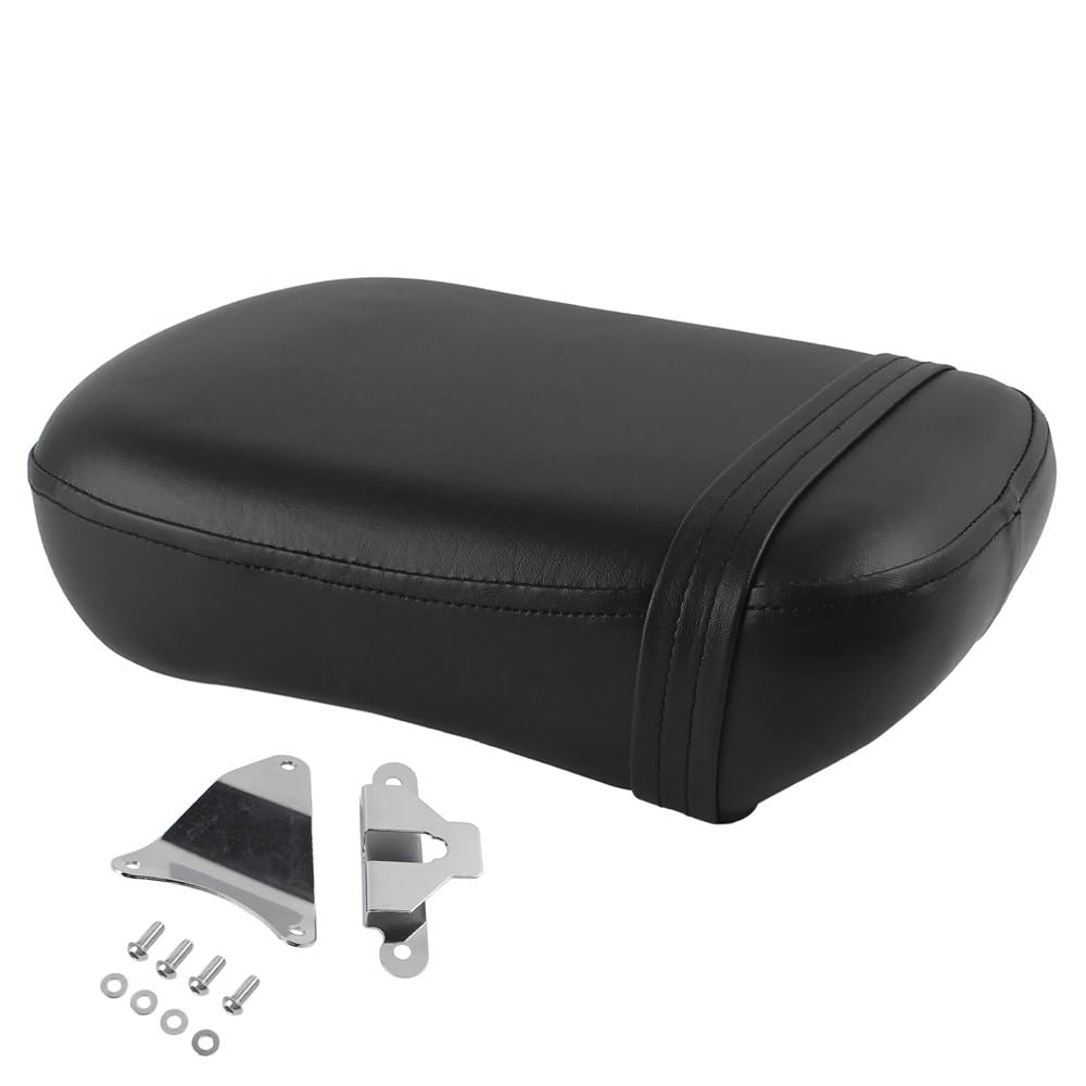 Cojín de pasajero VT750 trasero con acolchado confort para motocicleta Shadow ACE negro 7