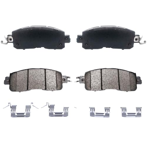 Image of Brakes Premium Ceramic Replacement Front Brake Pad Set For 2013-2019 For Nissan Altima,2014-2018 For Nissan Leaf