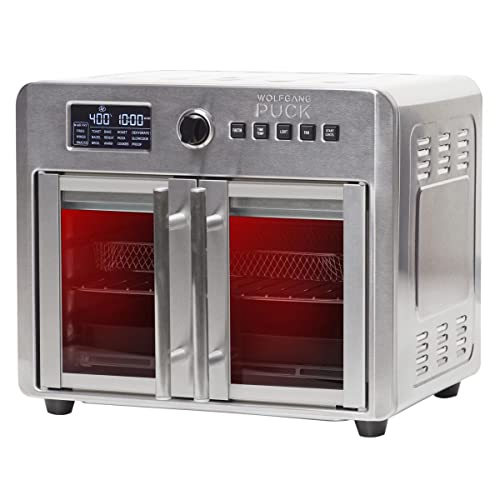 Wolfgang Puck 1800-Watt Air Fryer Oven With 16 Functions & French Door (Renewed) #TOP3