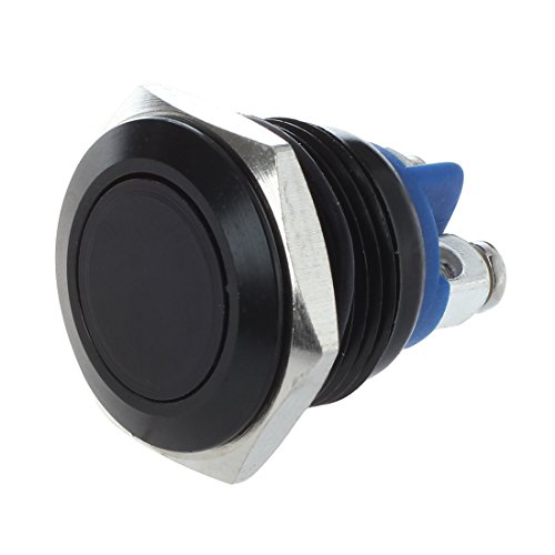Jcevium Bouton de klaxon pour voiture 16 mm 12 V