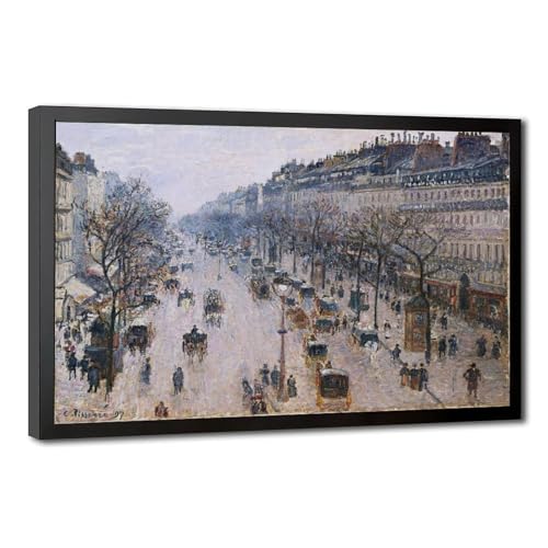 Toile Boulevard Montmartre Pissaro pour sublimer votre bureau