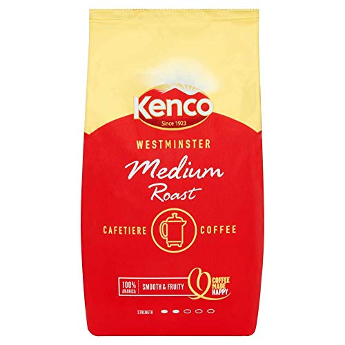 Kenco Westminster Ground Coffee - Medium Roast - Smooth and Fruity, Well-Rounded Flavour - 1Kg, 24174