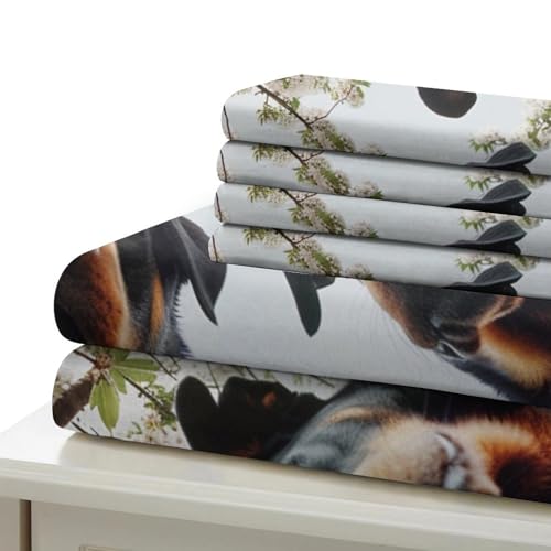 Housse de couette 3D chien Rowena anti-transpiration 260x220 - 6
