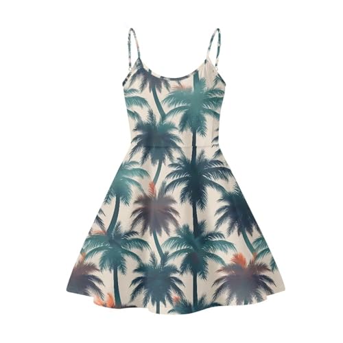 Image of Spaghetti Strap Midi Satin Dresses Summer Sleeveless Sundree Women Girl Beach Party Swing Dress