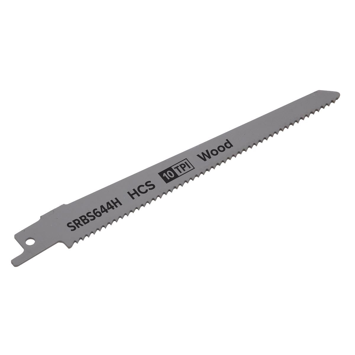 Sealey 150mm 10 Tpi Clean Wood Reciprocating Saw Blade Pack Of 5 Pieces Srbs644H from B&Q