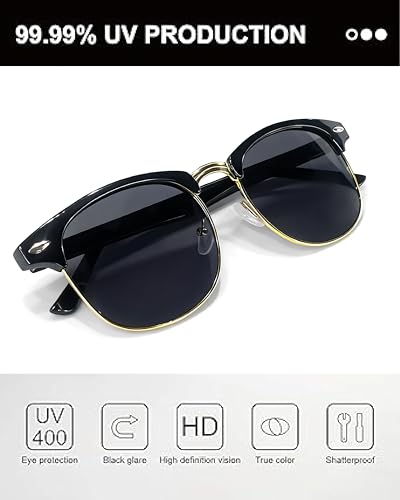 Image of Groomsmen Sunglasses for Men - Wedding Sunglasses for Groomsman Proposal Gifts, Bachelor Party Favors