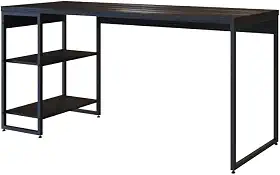 Compace Desing, Escrivaninha com Estante Baixa 2 Prateleiras 1,50m Dynamica