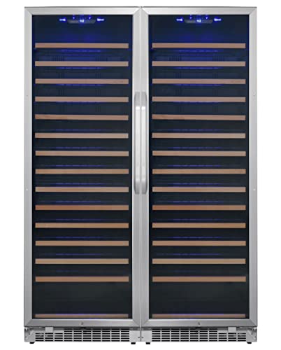 EdgeStar 48 Inch Wide 302 Bottle Capacity Built-In or Free Standing Wine Cooler