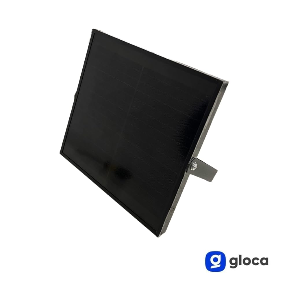 gloca Faro Solare A LED 50W Per Esterno Con Pannello Solare E Telecomando
