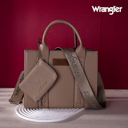Image of Wrangler Tote Bags for Women Western Purse and Handbags Satchel Top-handle with Card Holder