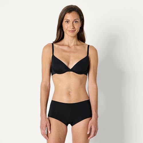 Image of Amazon Essentials Women's Microfiber Lined Wired Scoop Bra