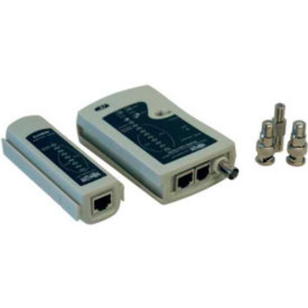 Tripp Lite Network Cable Continuity Tester for Cat5/Cat6, Phone and Coax Cable Assemblies (N044-000-R)-image-1