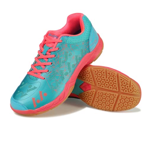 Condromly Women's Men's Luff 06 Lightweight Cushioning Pickleball Court Shoes (06 Pink, 39) #TOP2