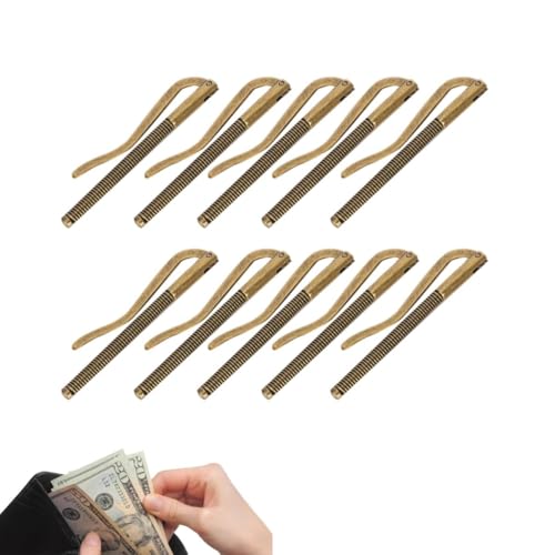 Clip de metal para dinero ideal para llevar billetes en tus trajes de gala
