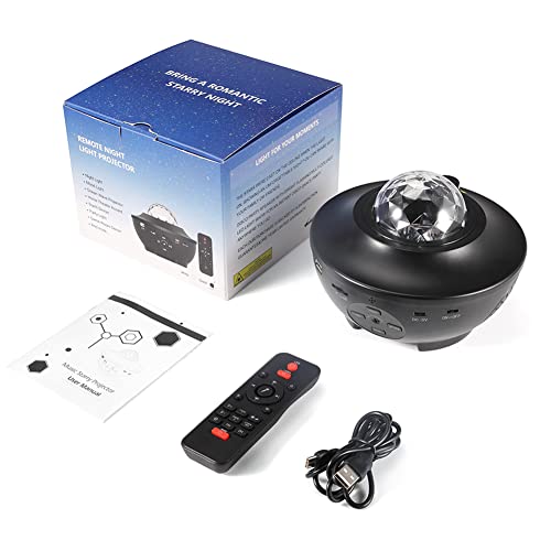 Smart Wifi Star Projector, Joycabin Galaxy Projector Led Ocean Wave Night Light With Bluetooth Speaker, Remote Control Color Changing Star Sky Projector Lamp For Kid Adult Decor Party Home Theatre #TOP6