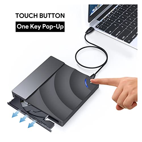 Unidad externa DVD con USB 3.0 para Laptop y PC miniatura 3