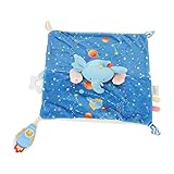 Fdit Weiche Kuscheldecke, Elefanten-Babyspielzeug: Bequeme und Niedliche Decke für Babys, Entwickelt Motorische Fähigkeiten, 1 Packung, Geeignet für Kinderbett oder Kinderwagen