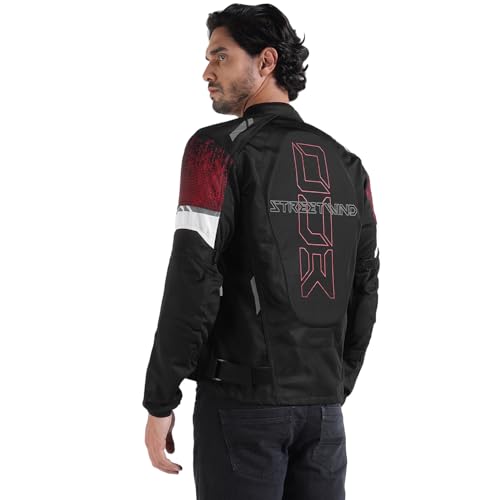 Image of Royal Enfield STREETWIND ECO 3 RIDING JACKET (Size: S) - JRA250004-RED