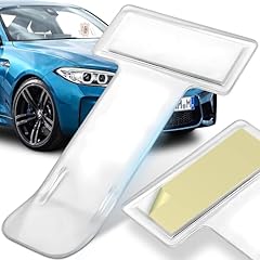 Retoo Clip Porta Biglietti parcheggio Trasparente, Porta Biglietti parcheggio Parabrezza, Fermagli Biglietti autoadesivi per Parabrezza Auto, Fermagli Biglietti per Biglietto parcheggio