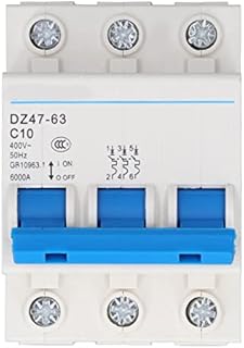 Consumer Unit, Circuit Breaker Panel 2 Way Leakage Proof Circuit Breaker Universal Consumer Circuit Breaker Box Fuse Board 40A 30mA RCD 2MCB 6A+16A, IP65 Plastic Shield Garage Caravan Consumer Unit